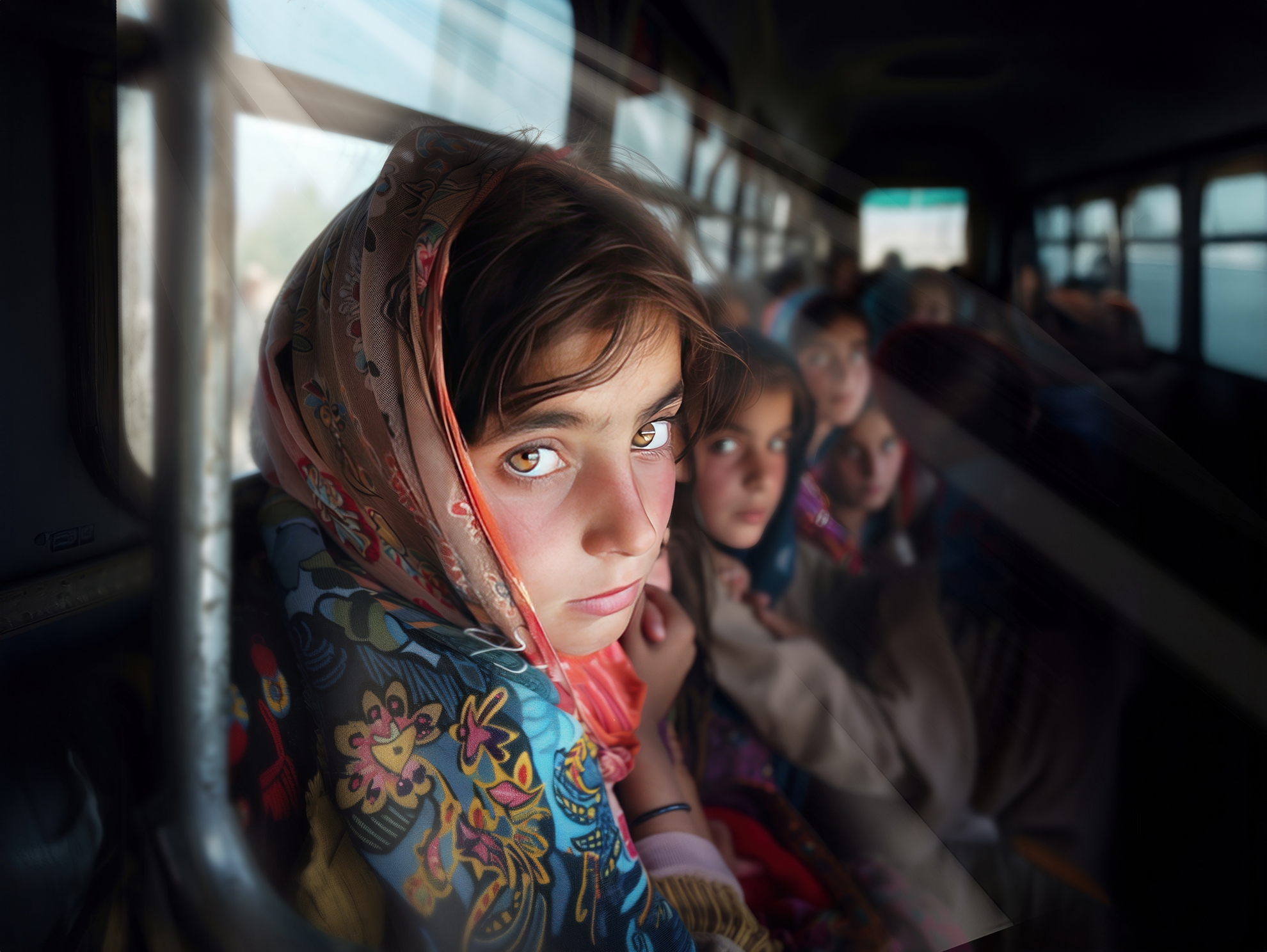 6月-佳作-吳(糸秀) -加爾各答女孩